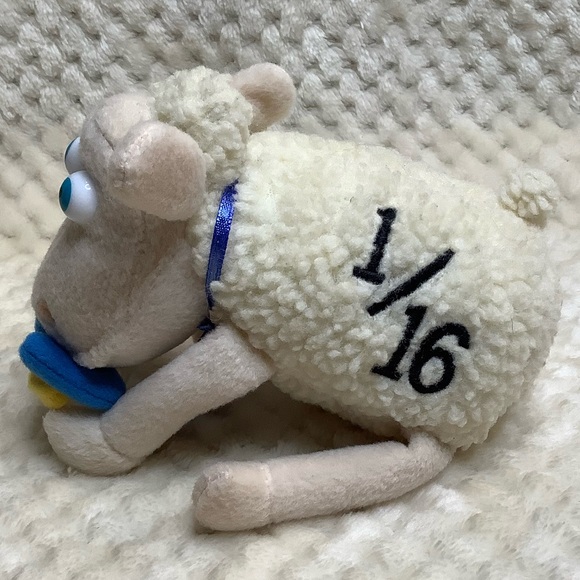 Serta Sleep Number 1/16 Counting Sheep Plush Baby Lamb w Pacifier and Tags - Picture 8 of 16